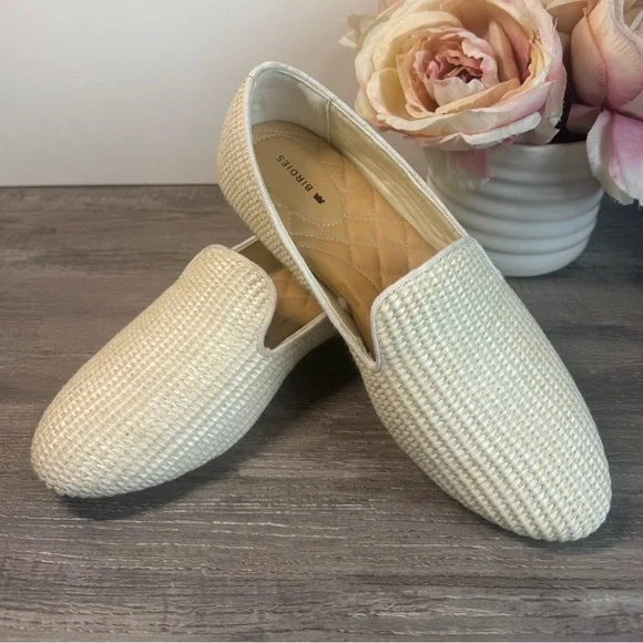 Birdies Starling Raffia Flats Womens size 8 $130 EUC - Picture 3 of 12
